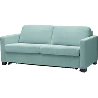 Home affaire Schlafsofa Vionelle, 2-Sitzer mit Kaltschaummatratze nach Wahl, Breite 166 cm, Dauerschläfer mit wahlweise Standard- oder Premium-Matratze blau
