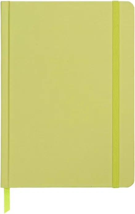 Jubiluu A5 ungedatierter Hardcover-Planer, 18-Monats, 112 Blatt (100 g Offsetting-Papier), Lesezeichen & Gummiband - Ungedatierter Planer für langfristige Planung, Zielerreichung oder tägliche Organisation - salbeigrün