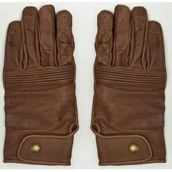 Belstaff Montgomery Motorrad Handschuhe, braun, Größe S für Männer