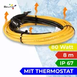 thermova Rohrbegleitheizung 8 m 80 Watt