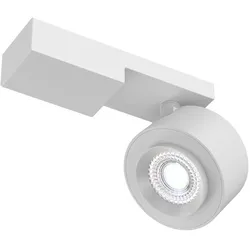 Aufbauleuchte Deckenlampe Spotleuchte LED Strahler verstellbar Aluminium weiß