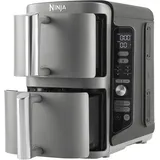 Doppel Heißluftfritteuse 9,5 l 2470 W  SL400EU (Schwarz, Grau) 