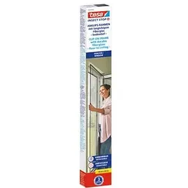 Tesa Fliegengitter Insect Stop Clip On 120 x 240 cm Anthrazit