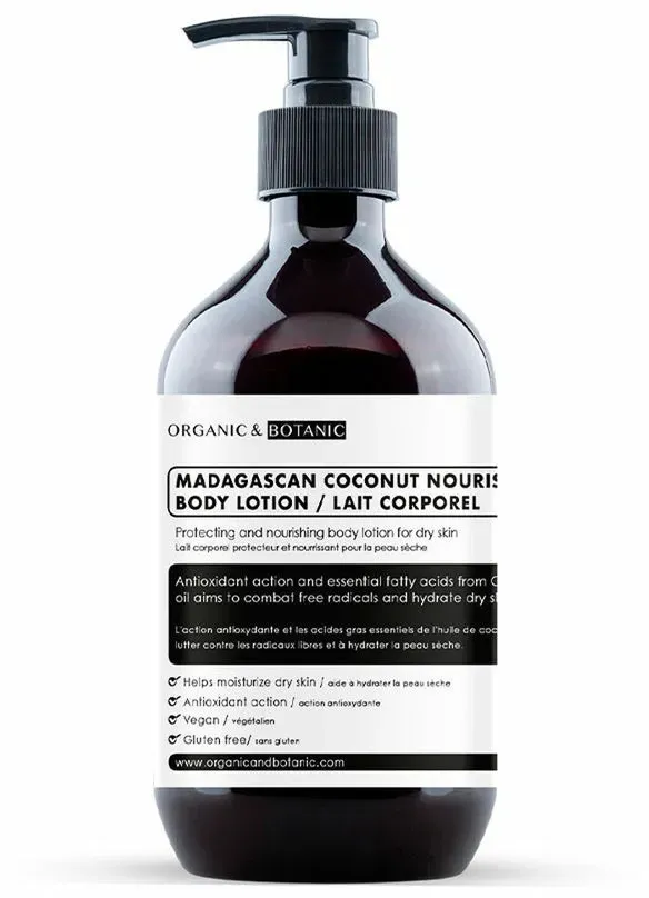 Körpercreme Organic & Botanic Madagascan Coconut 500 ml