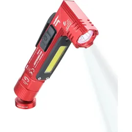 Troika ECO KNICKLICHT Hand-Taschenlampe + Stirnband-Taschenlampe, COB LED