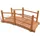 vidaXL Gartenbrücke 140 x 60 x 56 cm Braun