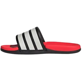 adidas Adilette Comfort 2.0 Core Black/Core White/Lucid Red 44 1/2