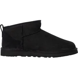 UGG Australia UGG Klassische Ultra-Mini-Wildlederhausschuhe, Schwarz 46 EU - 46