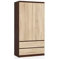 Akord furniture factory Kleiderschrank AKORD S90 Wenge 90 cm