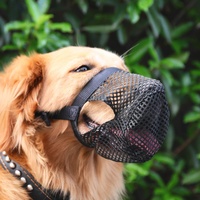 Mesh Hund Maulkorb Das Klettbandfür Kleine Mittlere Große Hund,Einstellbare Atmungsaktive Anti Biss Anti-Bellen Anti Kauen