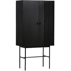 Woud - Array Highboard, schwarz