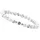 GOOD.designs Perlenarmband Howlith-Steine 1-tlg weiß