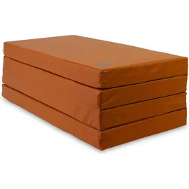 jeflex gmbh Jeflex Turnmatte 200 x 100 x 8 cm Weichbodenmatte klappbar braun