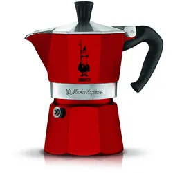 BIALETTI Espressokocher Moka Express rot
