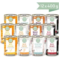 Naftie Reinfleischdosen Mixpaket 12 x 400 g