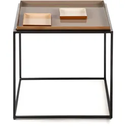 Lalee.Avenue Beistelltisch Celisse 550 Kaffee / Creme