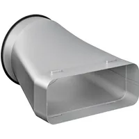 Gaggenau AD854041, Adapterrohrstück, rund-flach