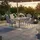 Merxx Amalfi di Lusso Gartenmöbel Set 5tlg. braun 4 St.