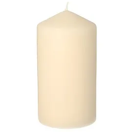 Papstar Stumpenkerze 8 x 15 cm 8 St. creme