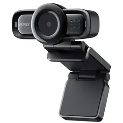 AUKEY Stream Series Autofocus 1080p Webcam, black