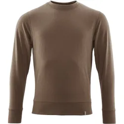Bio Sweatshirt "20384" Crossover - XXL - dunkel-sandbeige