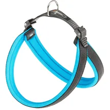 Ferplast Agila Fluo Hundegeschirr Blau 42-50 cm