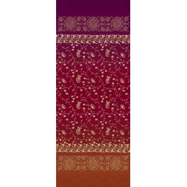 BASSETTI Brenta Tischläufer aus 100% Baumwolle, Twill-Gewebe in der Farbe Rubinrot R1, Maße: 50x150 cm - 9326070
