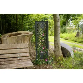 KHW Rankgitter 43 x 140 cm Anthrazit