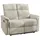 luma-home Relax Sofa 2-Sitzer Couch Federkern Liegefunktion verstellbar Bezug Cord Beige / 15505 - 2 Jahre Gewährleistung - mind. 14 Tage Rückgaberecht - Beige