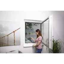 Primaster Fliegengitter Open-Up 130 x 150 cm Anthrazit