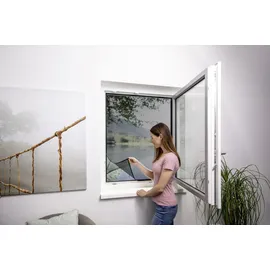 Primaster Fliegengitter Open-Up 130 x 150 cm Anthrazit