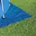BESTWAY Unterlegplane 335 x 335 cm blau