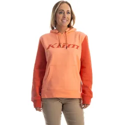Klim Pullover, Kapuzenpullover Damen - Hell Orange/Orange - M