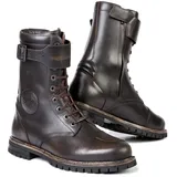 STYLMARTIN Rocket Brown Motorradstiefel, Dunkelbraun, 44