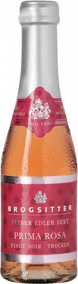 Brogsitter Rosé Prima Rosa Pinot Noir Rosé Sekt 0,2l