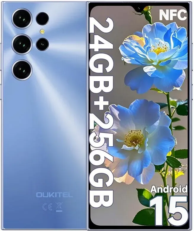OUKITEL C61 Pro (8GB+256GB) Blau Smartphone