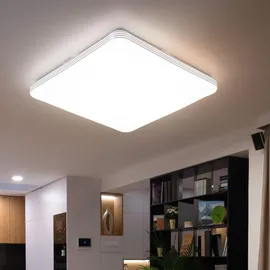 GLOBO Lighting 1x LED 24W quadratisch weiß