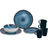 Brunner Campinggeschirr Set Breeze Camping Geschirr Teller Tassen Melamin 16tlg