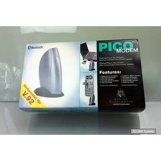 PICO Bluetooth 56K Fax-Modem, V90, analog, ohne Kabelsalat ins Web, bis 100m NEU