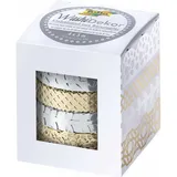 Folia Washi-Tape Hotfoil 10-15 mm x 5 m 4 Rollen