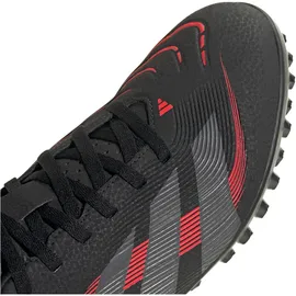 adidas Predator Club TF Multinocken-Fußballschuhe ID3783 - core black/grey four/lucid red 42 2⁄3
