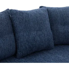 stilvora Zweisitzer-Sofa Chenille Blau 164x92x60 cm, ohne Montage