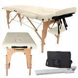 Massage-betttisch, Klappbar, Aus Holz/schaumstoff, 5 Cm, 2-teilig, I-coucou