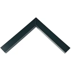 Außenecke CUBE | Aluminium | Länge 25 cm | Anthrazitgrau strukturiert