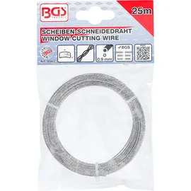 BGS Scheiben-Schneidedraht gezopft 25 mm