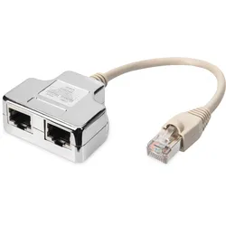 DIGITUS Patchkabel-Adapter, CAT 5e, geschirmt - 1:1