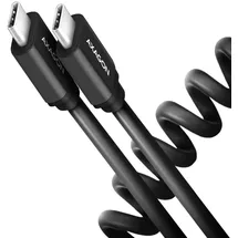 AXAGON USB-C 0,6 m Schwarz