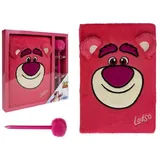 Disney Pixar Toy Story Notizheft Schulbedarf Schreibwaren-Set mit Stiften & Zubehör rot