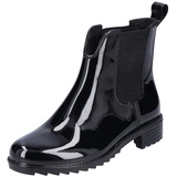 Rieker Damen Chelsea Boots P8280, Frauen Stiefeletten,Schlupfstiefel,flach,Boots,Stiefel,Booties,halbstiefel,Kurzstiefel,schwarz (04),36 EU / 3.5 UK