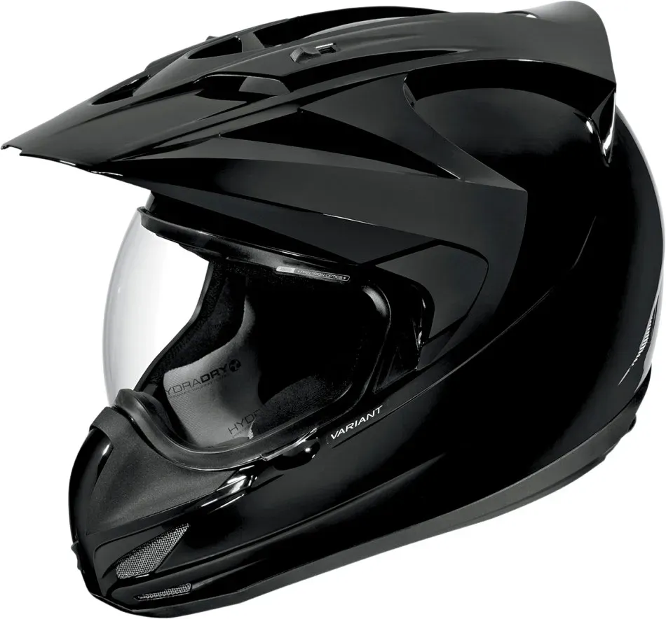 Icon Variant, casque Enduro - Noir - XS